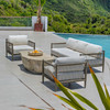 Uttermost Borneo White Outdoor Lounge Chair