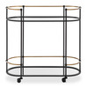 Uttermost Andre Iron Bar Cart