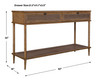 Uttermost Coast Rattan Console Table