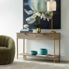 Uttermost Coast Rattan Console Table