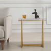 Uttermost Midas Thick Crystal Accent Table
