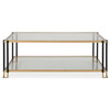 Uttermost Kentmore Glass Coffee Table