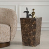 Uttermost Poe Marble Accent Table