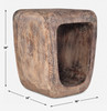 Uttermost Loophole Bleached Wash Accent Stool