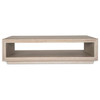 Uttermost Prism Light Oak Coffee Table