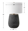 Uttermost Americana Aged Black Table Lamp