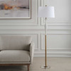 Uttermost Colette White Stone Floor Lamp