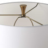 Uttermost Colette White Stone Floor Lamp