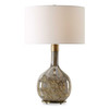 Uttermost Rhine Brown Glass Table Lamp