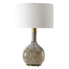 Uttermost Rhine Brown Glass Table Lamp