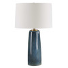 Uttermost Submerged Deep Blue Table Lamp