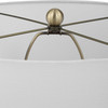 Uttermost Graphite Ribbed Table Lamp