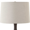 Uttermost Rimini Black Glaze Table Lamp