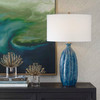 Uttermost Bixby Blue Table Lamp