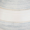 Uttermost Potter Striped Ivory Blue Table Lamp