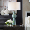 Uttermost Pollard Slate Green Table Lamp