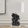 Uttermost Basalt Black Stone Table Lamp