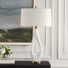 Uttermost Promenade White Table Lamp