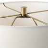 Uttermost Plinth White Marble Table Lamp