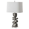 Uttermost Free Flowing Nickel Table Lamp