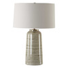 Uttermost Strata Tan Glaze Table Lamp