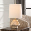 Uttermost Indent Travertine Accent Lamp