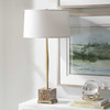 Uttermost Booker Thin Brass Table Lamp
