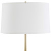 Uttermost Booker Thin Brass Table Lamp