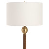 Uttermost Keros Dark Oak Floor Lamp
