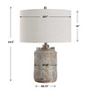 Uttermost Graydon Gray Table Lamp