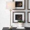 Uttermost Hemisphere Brass Buffet Lamp