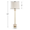 Uttermost Hemisphere Brass Buffet Lamp