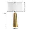 Uttermost Flinchem Brass Table Lamp