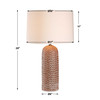 Uttermost Maclura Brown Table Lamp