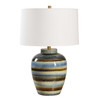 Uttermost Judarn Blue Brown Table Lamp