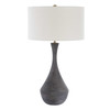 Uttermost Helston Dark Charcoal Table Lamp