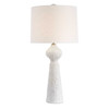 Uttermost Sonata Textured White Table Lamp
