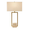 Uttermost Warrick Modern Travertine Table Lamp
