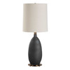 Uttermost Bower Matt Black Table Lamp