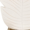 Uttermost Palm Leaf White Table Lamp