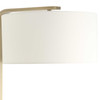Uttermost Laight Antique Brass Floor Lamp