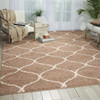 Nourison Windsor WIN01 Cappuccino Area Rugs