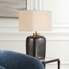 Uttermost Quentin Dark Bronze Table Lamp