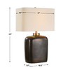Uttermost Quentin Dark Bronze Table Lamp