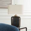 Uttermost Quentin Dark Bronze Table Lamp