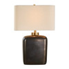 Uttermost Quentin Dark Bronze Table Lamp