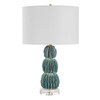 Uttermost Bonaire Teal Blue Table Lamp