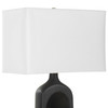 Uttermost Void Matte Black Table Lamp
