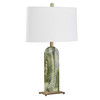 Uttermost Moorea Green Marble Table Lamp
