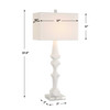 Uttermost Mayme White Table Lamp
